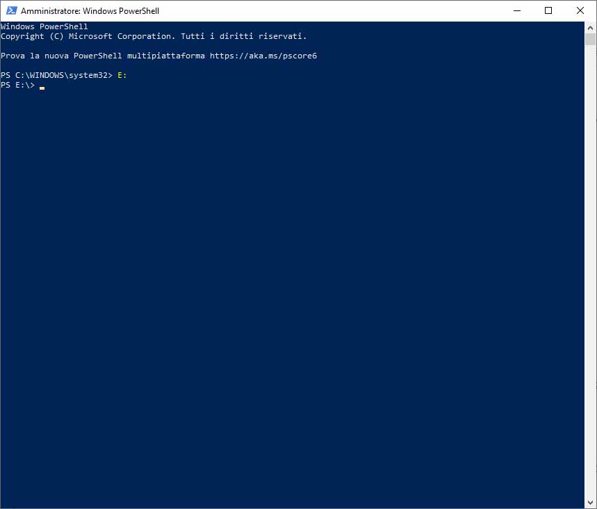 Windows PowerShell